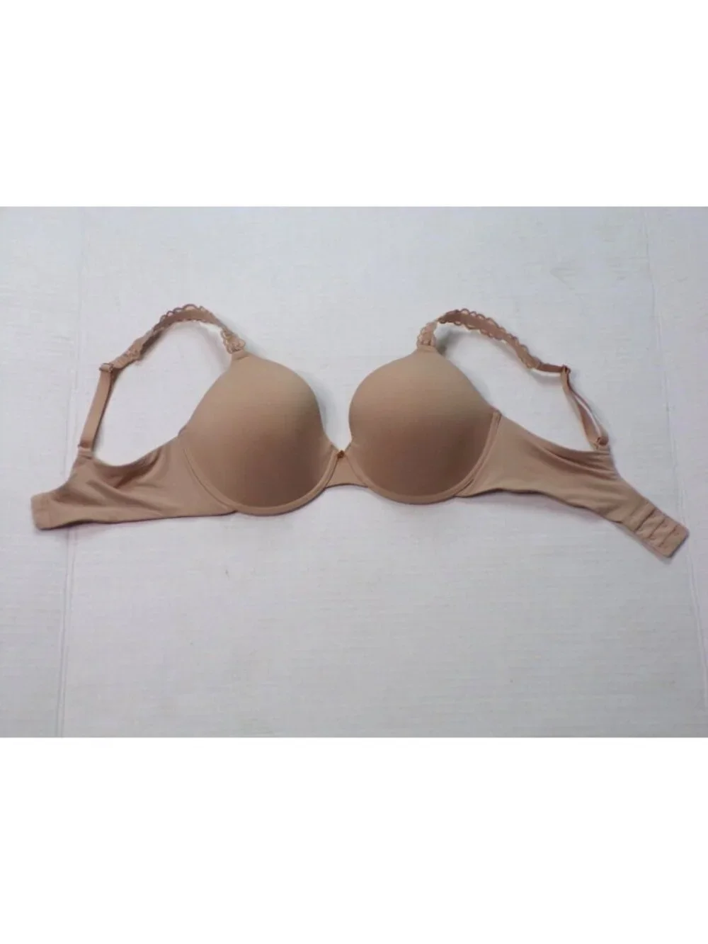 🆕 NATORI Pure Luxe Full UW T-Shirt Bra 34C Beige #732080 - Picture 8 of 11